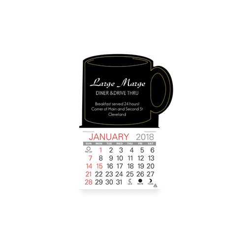 Simple Stick Calendar - Mug