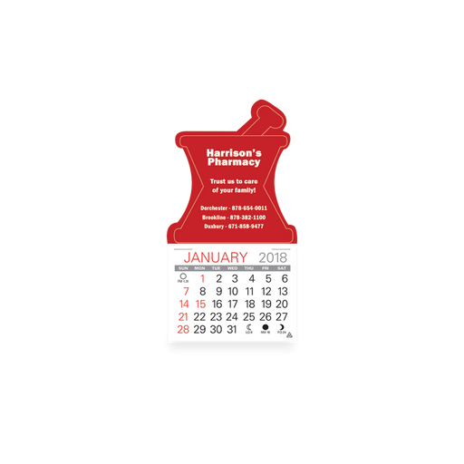 Simple Stick Calendar - Pharmacy