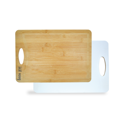 Best of Both Worlds Bamboo Plastic Cutting Board